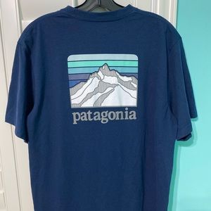 Men’s Patagonia Blue Pocket T-Shirt NWOT